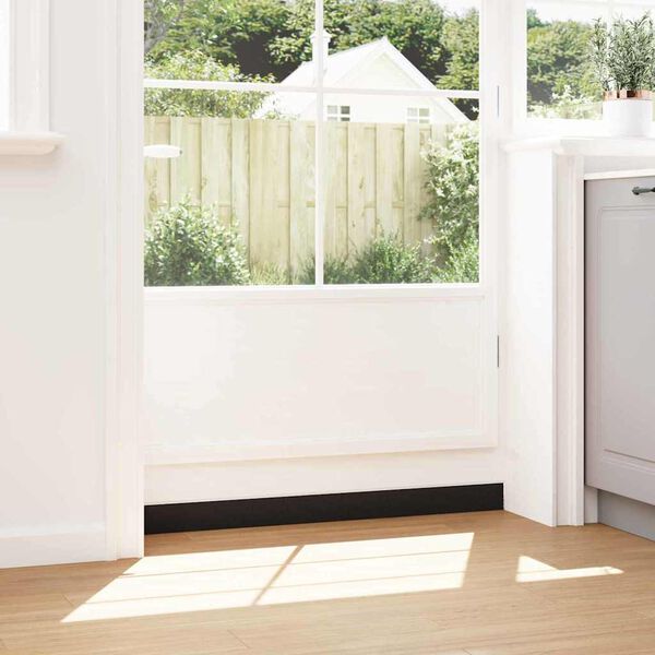 vidaXL Samolepic&iacute; &scaron;těrbiny na dveře 2 pcs B&iacute;l&aacute; 100 cm