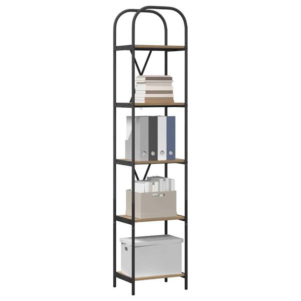 vidaXL Knihovna Artisanov&yacute; dub 40 x 30 x 183 cm Kompozitn&iacute; dřevo