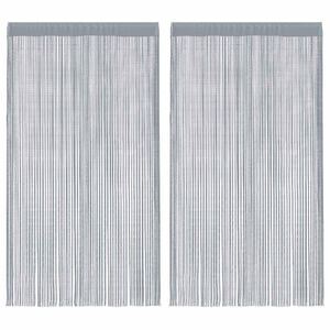 vidaXL Prov&aacute;zkov&eacute; z&aacute;clony 2 ks světle &scaron;ed&aacute; 100x250 cm