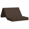 vidaXL Skl&aacute;dac&iacute; pohovka postel 100 x 67 x 45 cm Taupe