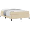 vidaXL Postel s boxspringem Kr&eacute;mov&aacute; 140 x 190 cm textil
