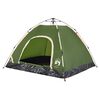 vidaXL Kempingový stan pro 3 osoby zelený rychloupínací