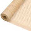 vidaXL St&iacute;n&iacute;c&iacute; tkanina b&eacute;žov&aacute; 1 x 25 m HDPE 75 g/m&sup2;