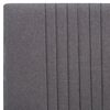 vidaXL Rám postele světle šedý textil 180 x 200 cm