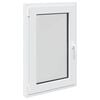 vidaXL Okeno do suter&eacute;nu RISOR 60 x 90 cm PVC a sklo B&iacute;l&aacute;