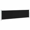 vidaXL Zatahovac&iacute; bočn&iacute; mark&yacute;za/z&aacute;stěna na terasu 140 x 514 cm čern&aacute;