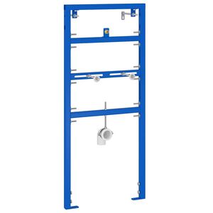 vidaXL Podpora na zeď pro syst&eacute;m piso&aacute;ru Modr&aacute; 50 x 3 x 112 cm