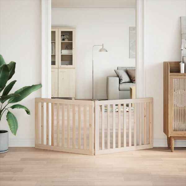 vidaXL Skl&aacute;dac&iacute; ps&iacute; branka 2d&iacute;ln&aacute; 160 cm topolov&eacute; dřevo