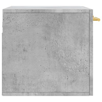 vidaXL Nástěnná skříňka betonově šedá 60 x 36,5 x 35 cm kompozit