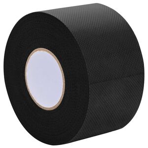 vidaXL Samolepic&iacute; p&aacute;ska na umělou tr&aacute;vu Čern&aacute; 5 cm x 10 m