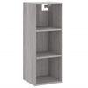 vidaXL Skř&iacute;ň highboard &scaron;ed&aacute; sonoma 34,5 x 34 x 180 cm kompozitn&iacute; dřevo