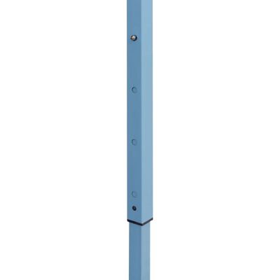 vidaXL Skládací altán se 2 bočnicemi 5 x 5 m bílý