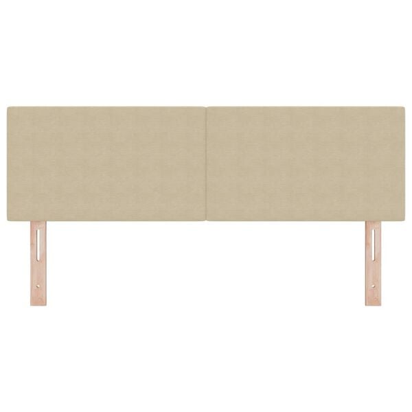 vidaXL Čelo postele s čelo Světle zelen&aacute; &scaron;ed&aacute; 144 cm Uměl&aacute; kůže