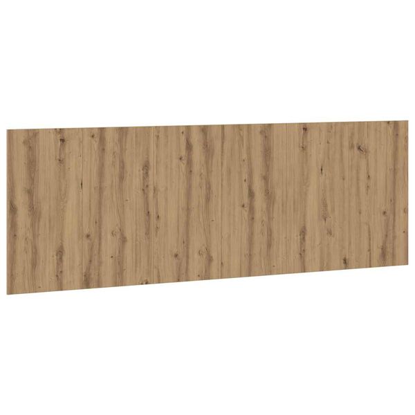 vidaXL N&aacute;stěnn&eacute; čelo postele dub artisan 240x1,5x80cm kompozitn&iacute; dřevo