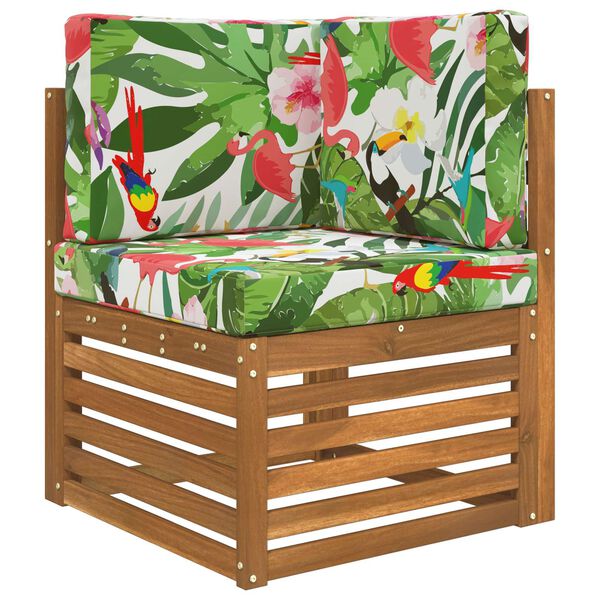 vidaXL Venkovn&iacute; pol&scaron;t&aacute;ř na pohovku 3 pcs pestr&aacute; Polyester