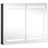 vidaXL LED koupelnov&aacute; skř&iacute;ňka se zrcadlem 80 x 12,2 x 68 cm