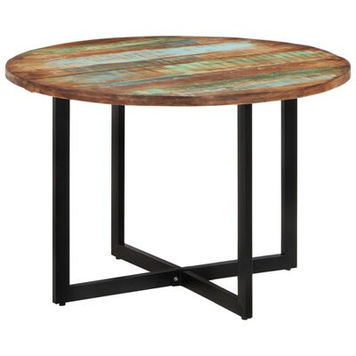 vidaXL Jídelní stůl 110 x 75 cm masivní recyklované dřevo