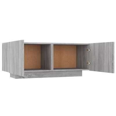 vidaXL TV skříňka šedá sonoma 100 x 35 x 40 cm kompozitní dřevo