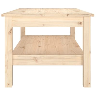 vidaXL Konferenční stolek 80 x 50 x 40 cm masivní borové dřevo