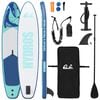 vidaXL Př&iacute;rodn&iacute; Paddle Board HYDROS 305 x 76 x 15 cm Tyrkysov&aacute; pro