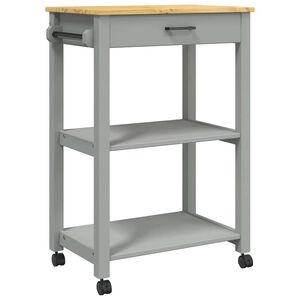 vidaXL Kuchyňsk&yacute; voz&iacute;k MONZA 60 x 40 x 88,5 cm masivn&iacute; borov&eacute; dřevo