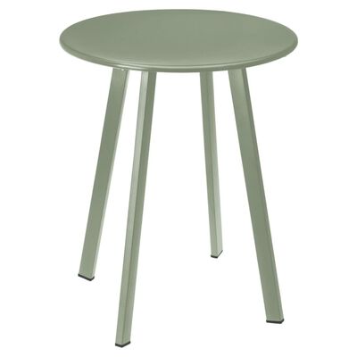 ProGarden Přístavný stolek 40 x 49 cm matně zelený
