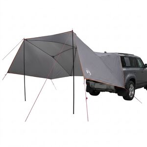 vidaXL Auto stan 308 x 215 x 220 cm &Scaron;ed&aacute; a oranžov&aacute; Polyester a ocel