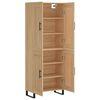 vidaXL Skř&iacute;ň highboard dub sonoma 69,5 x 34 x 180 cm kompozitn&iacute; dřevo