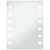 vidaXL Koupelnov&eacute; n&aacute;stěnn&eacute; zrcadlo s LED osvětlen&iacute;m 60 x 80 cm