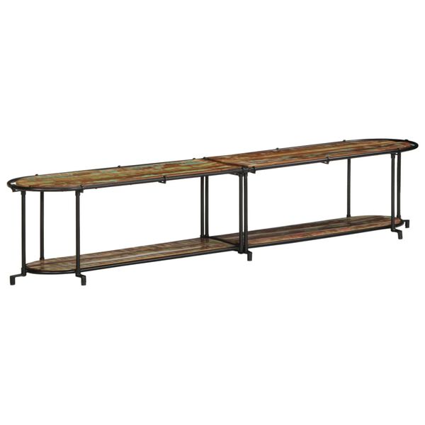 vidaXL TV stolek 200 x 42 x 40 cm masivn&iacute; recyklovan&eacute; dřevo