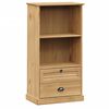 vidaXL Knihovna VIGO 60 x 35 x 114,5 cm masivn&iacute; borov&eacute; dřevo