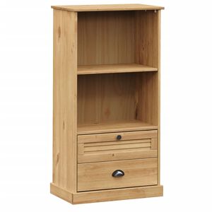 vidaXL Knihovna VIGO 60 x 35 x 114,5 cm masivn&iacute; borov&eacute; dřevo