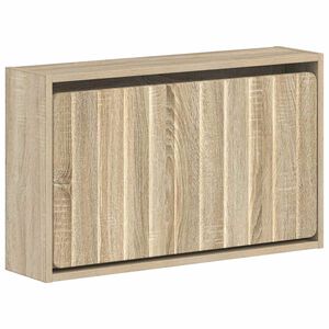vidaXL N&aacute;stěnn&aacute; skř&iacute;ň na boty ZWOLLE 71 x 17 x 43 cm Kompozitn&iacute; dřevo