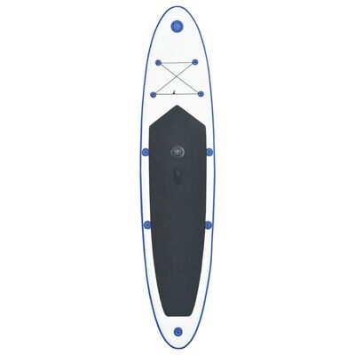 vidaXL Nafukovací Stand Up Paddleboard s plachtou modro-bílý