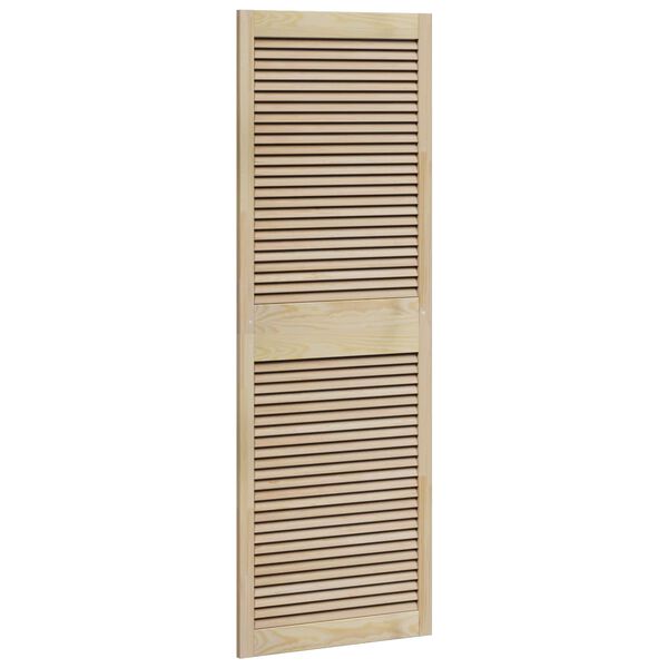 vidaXL Skříňové dveře se dveřmi 4 pcs Přírodní 140.5 x 2.1 x 49.5 cm