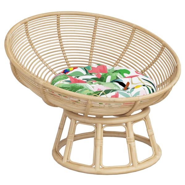 vidaXL Kulat&yacute; sed&aacute;k v&iacute;cebarevn&yacute; &Oslash; 60 x 11 cm oxfordsk&aacute; tkanina