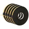 vidaXL Samolepic&iacute; pěnov&aacute; p&aacute;ska 5 ks Čern&aacute; 15mm x 10m Pěna CR