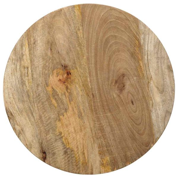 vidaXL Odkládací stolek Ø50x40 cm masivní mangovníkové dřevo