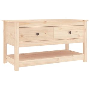 vidaXL Konferenčn&iacute; stolek 102 x 49 x 55 cm masivn&iacute; borov&eacute; dřevo