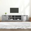 vidaXL TV skř&iacute;ňky 2 ks betonově &scaron;ed&eacute; 80x35x36,5 cm kompozitn&iacute; dřevo