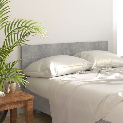 vidaXL Čelo postele betonově šedé 160 x 1,5 x 80 cm kompozitní dřevo