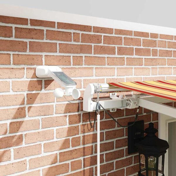 vidaXL Budsorovateln&eacute; zastře&scaron;en&iacute; Žlut&aacute; a oranžov&aacute; 500 &times; 300 cm