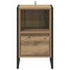 vidaXL Nočn&iacute; stolek Uměleck&yacute; dub 39,5 x 30 x 50 cm kompozitn&iacute; dřevo