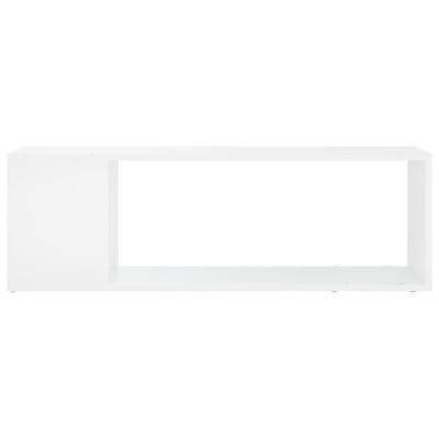 vidaXL TV stolek bílý 100 x 24 x 32 cm dřevotříska