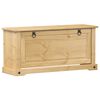 vidaXL Botn&iacute;k Corona 99 x 32 x 47 cm masivn&iacute; borov&eacute; dřevo