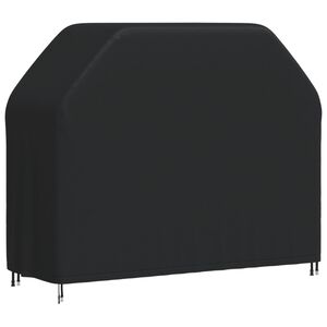 vidaXL Kryc&iacute; plachta na gril 147 x 61 x 112 cm čern&aacute; 420D oxford