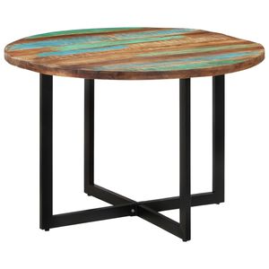 vidaXL J&iacute;deln&iacute; stůl 110 x 75 cm masivn&iacute; recyklovan&eacute; dřevo
