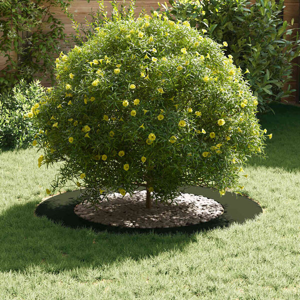 vidaXL vhodn&eacute; pro ploch&eacute; stromov&eacute; kroužky 5 pcs Olivově zelen&aacute;