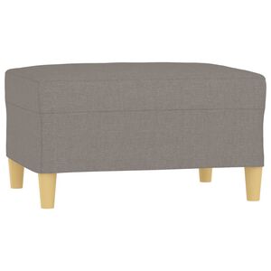 vidaXL Podnožka taupe 70x55x41 cm textil