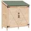 vidaXL Zahradn&iacute; shed se střechou Př&iacute;rodn&iacute; 106 x 56 x 113,5 cm